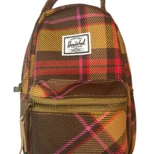 Herschel Supply Co. Mini Backpack-Syle Crossbody Purse Plaid